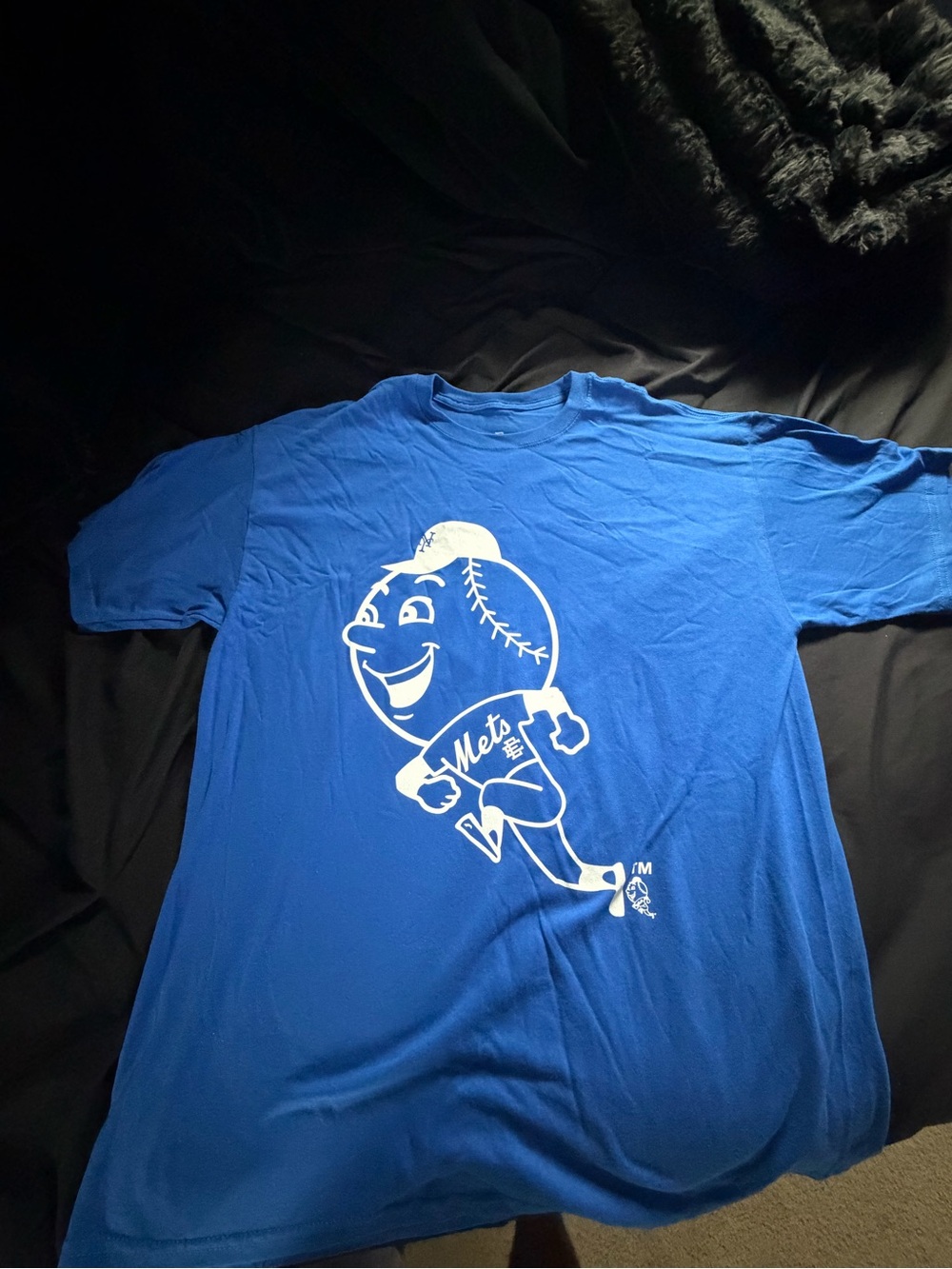 Limited Eric Emanuel New York Mets Blue Graphic T-Shirt Men's XL